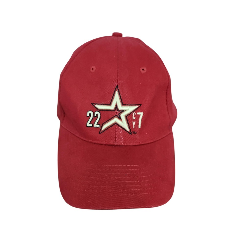 Bwm Global Hat Cap Strap Back Mens One Size Red Star 22 CY7 Fingers Embroidered